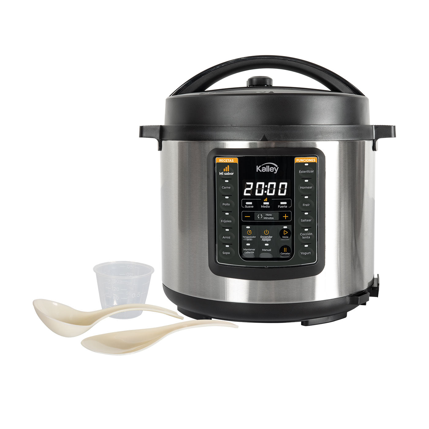 Olla Multifuncional con Presión 5.5 Litros- Cocina Saludable